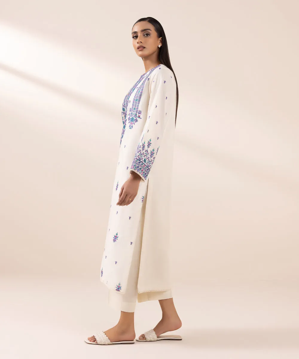Embroidered Cambric Shirt