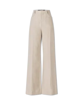 Linen Wide Leg Trousers