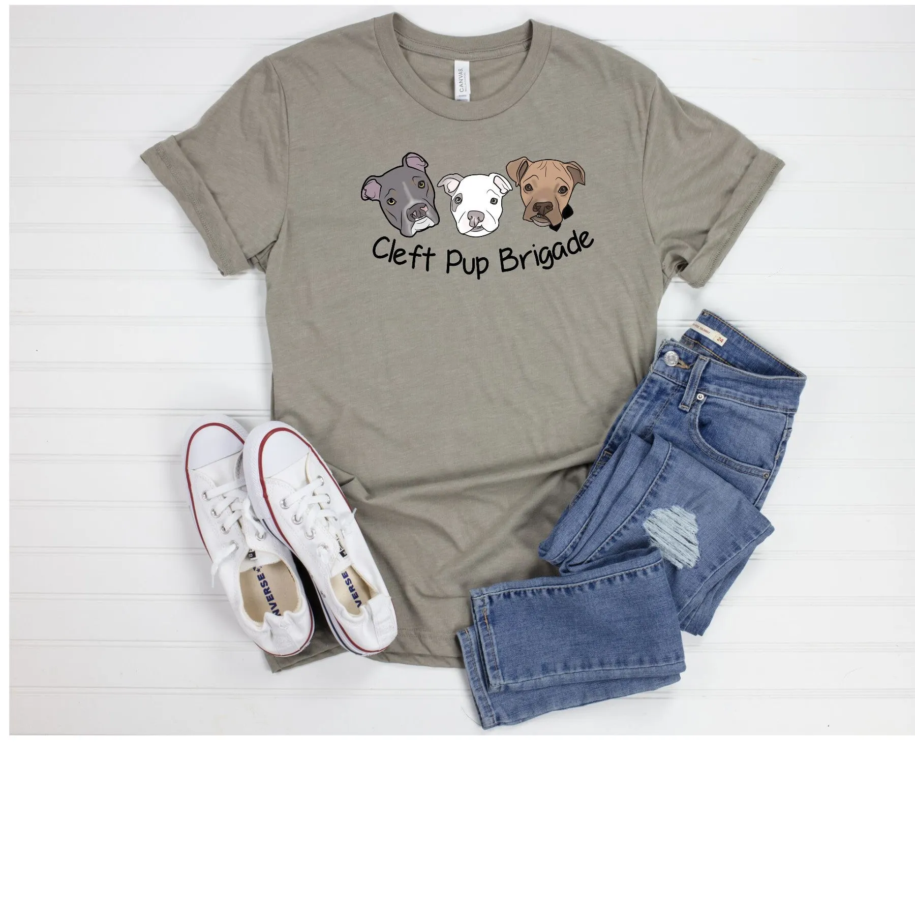 New Cleft Pup Brigade Unisex (large logo)