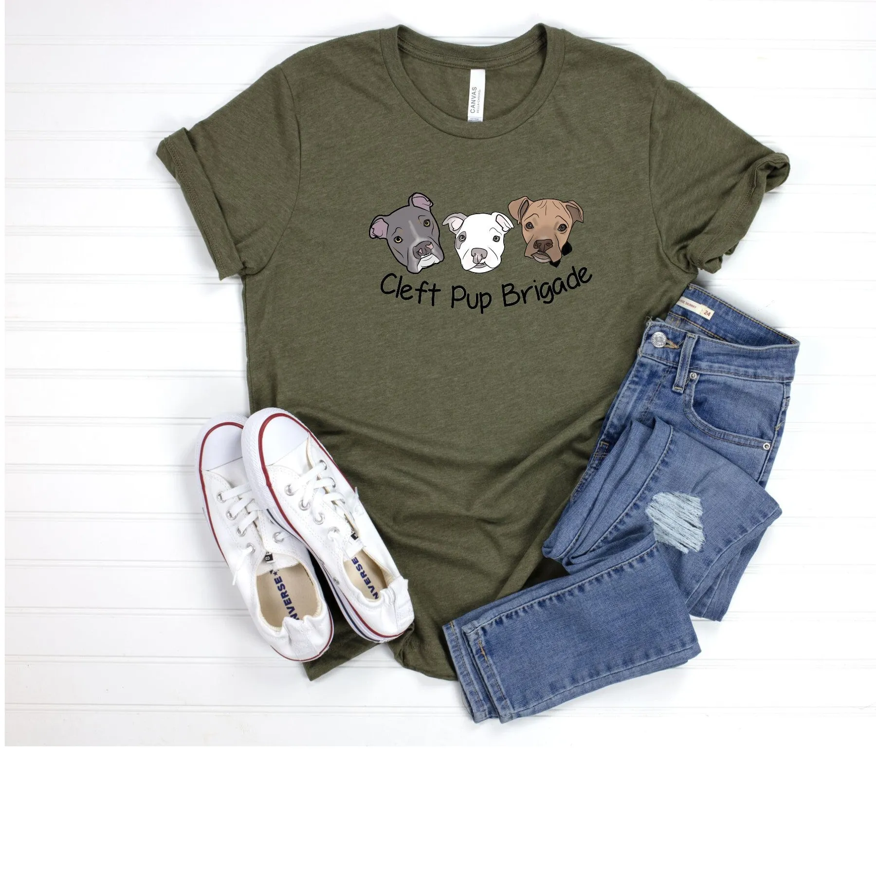 New Cleft Pup Brigade Unisex (large logo)