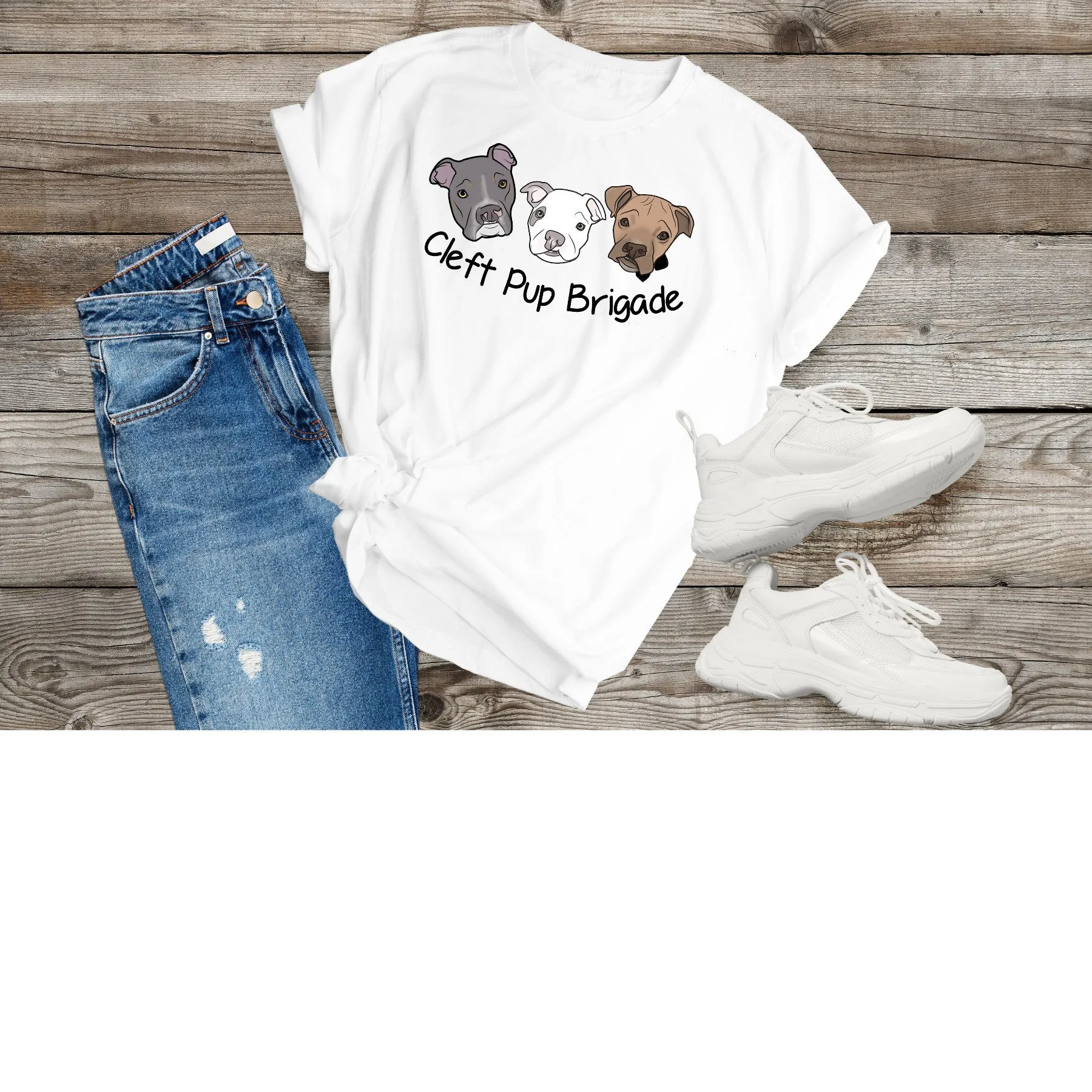 New Cleft Pup Brigade Unisex (large logo)