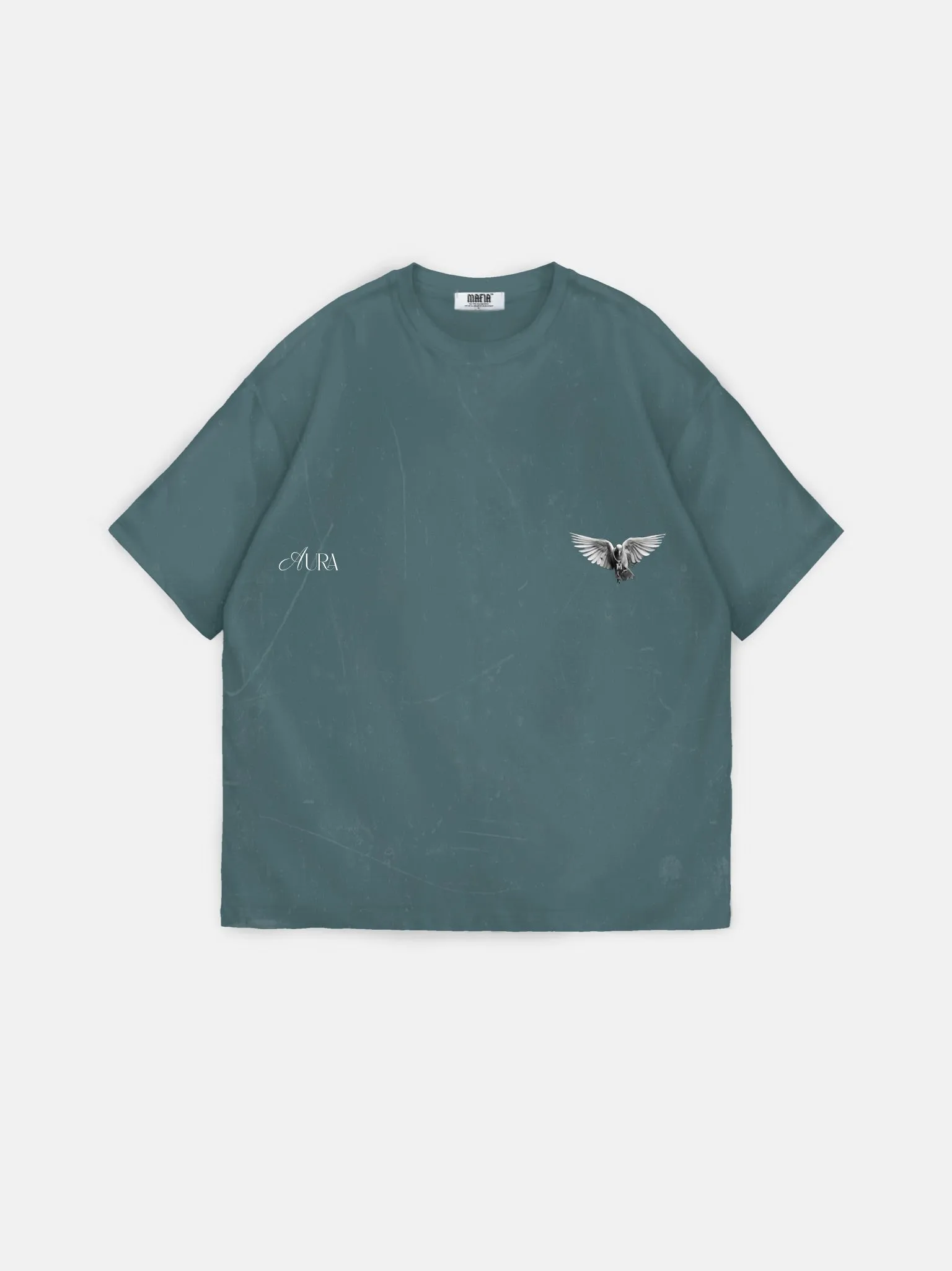 Oversize Aura T-Shirt - Petrol
