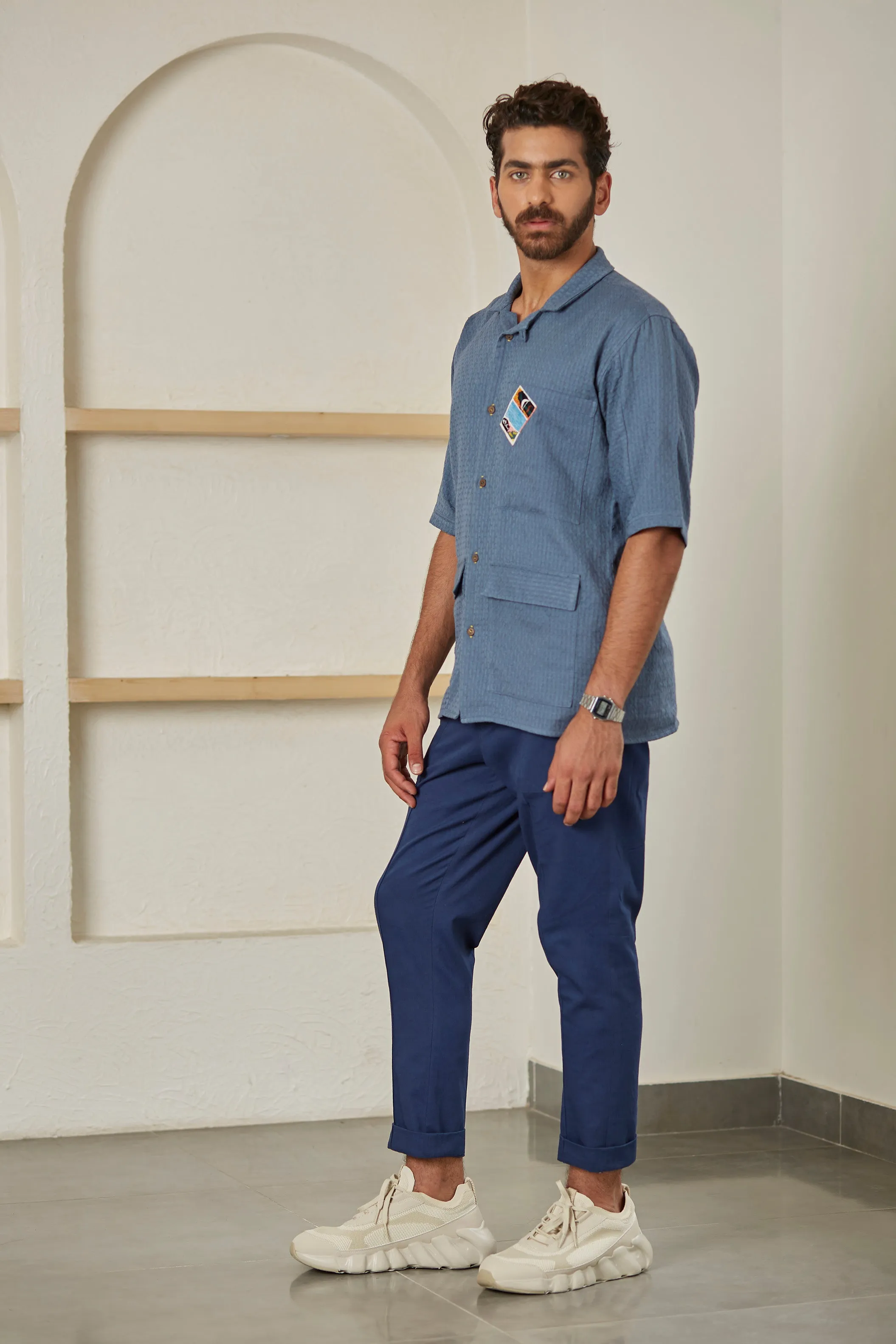 Royal Blue Shirt