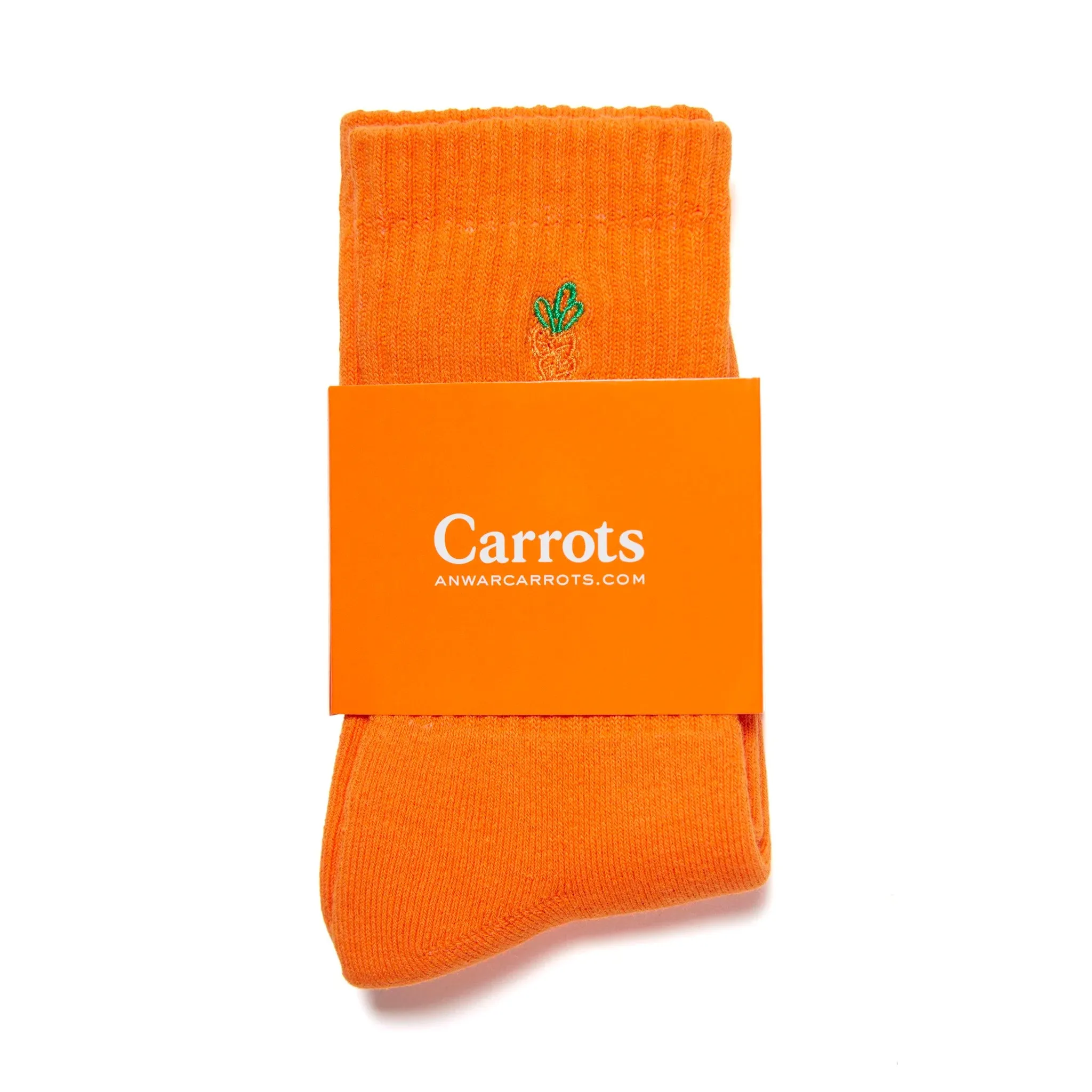 SIGNATURE CREW SOCKS (Orange)