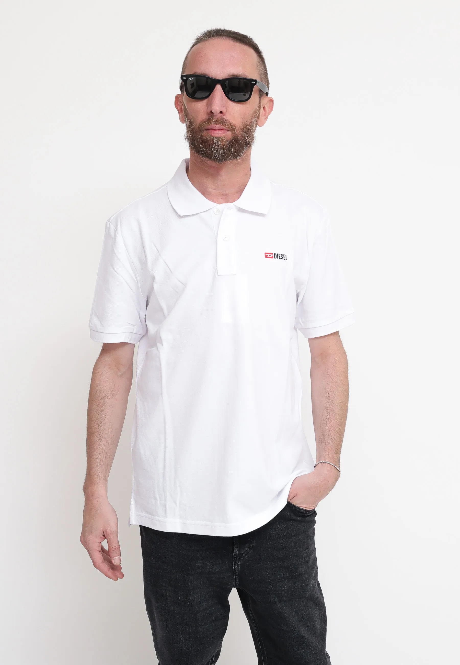 T-Smith-Div Polo Shirt - White