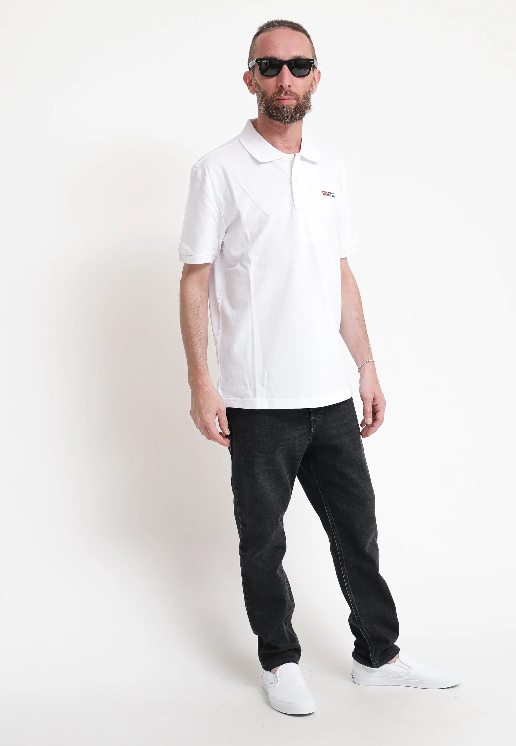T-Smith-Div Polo Shirt - White